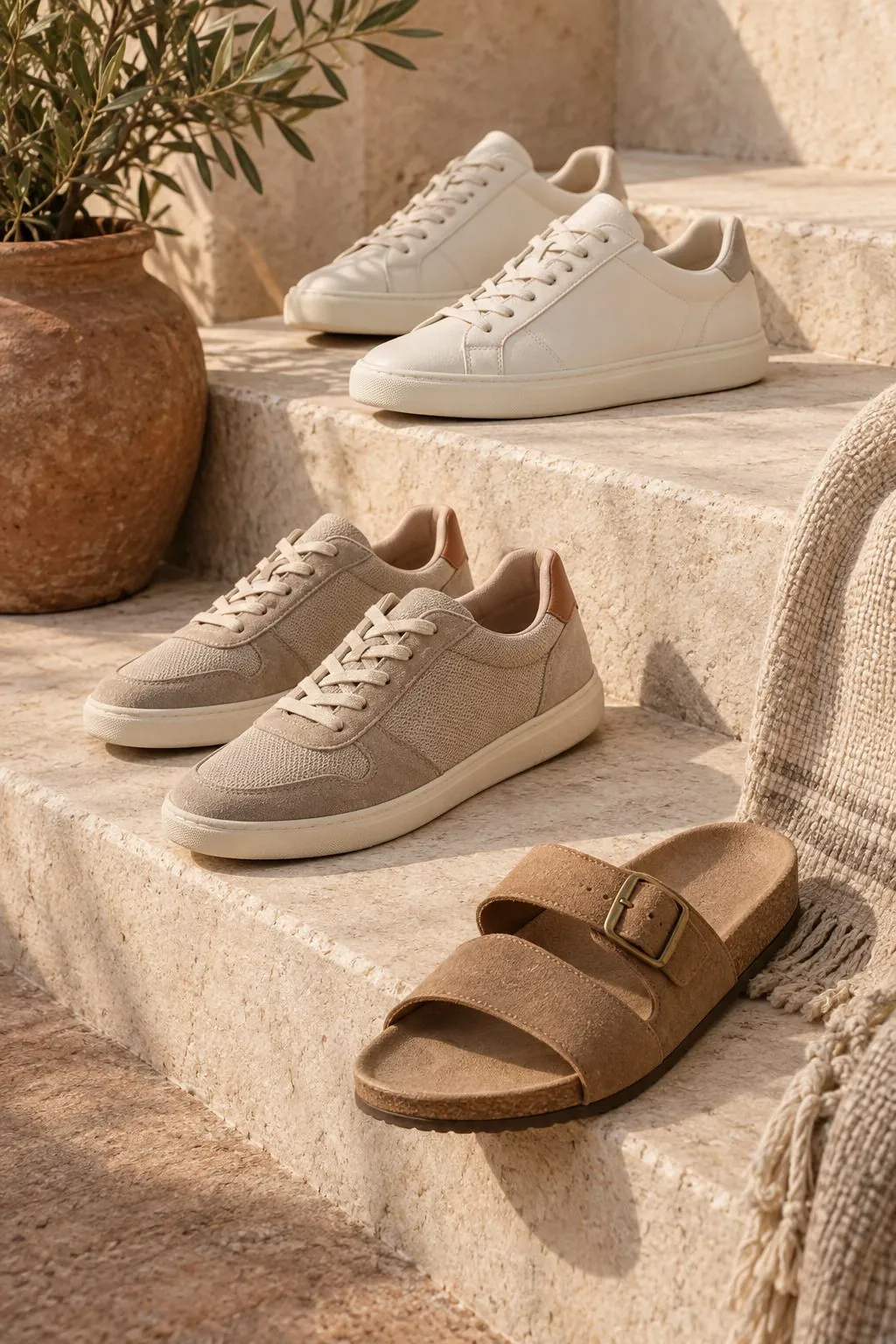 Neutral everyday footwear
