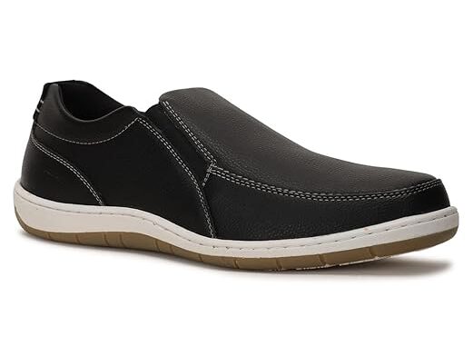 Bata Men's Slip-on Sneaker in black